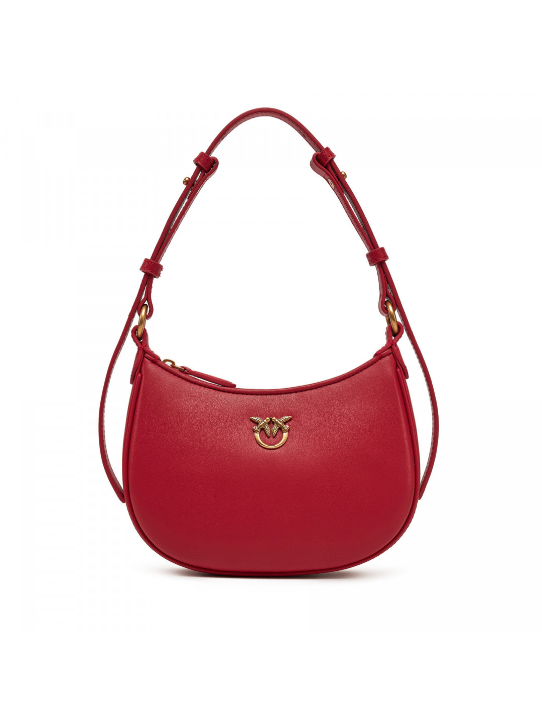 Kabelka PINKO Half Moon Baby AI 24-25 PLTT 103538 A0F1 Červená